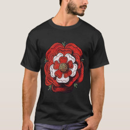 Camiseta Tudor Rosa rojo y blanco