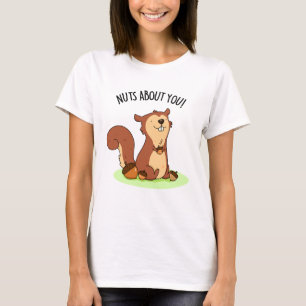 Camiseta Tuercas sobre ti divertida ardilla