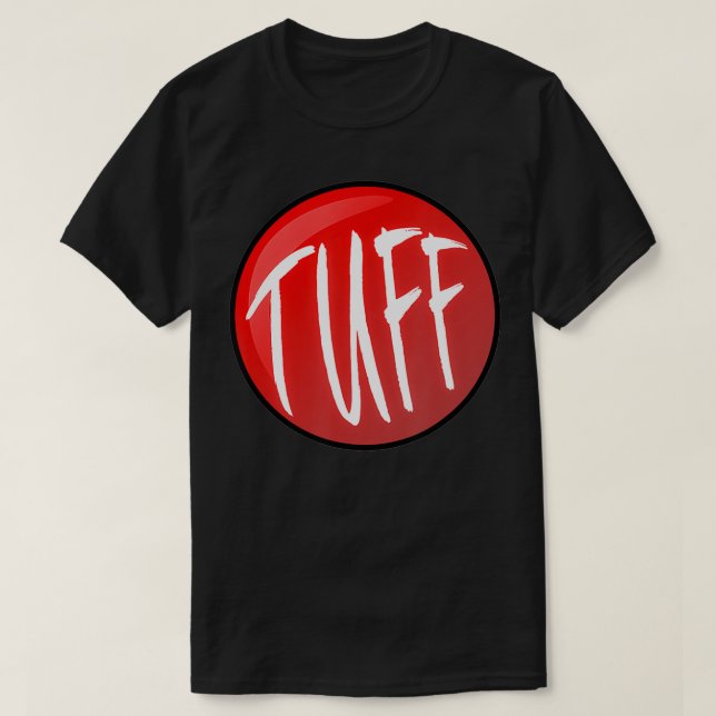 Camiseta Tuff Red Match Red Sneakers  (Diseño del anverso)