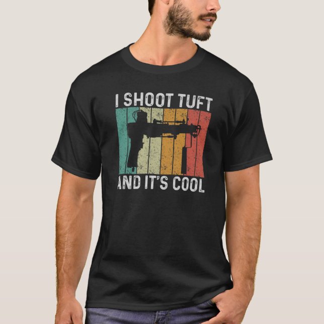 Camiseta Tuft Gun Tufting Rufting Tufting (Anverso)