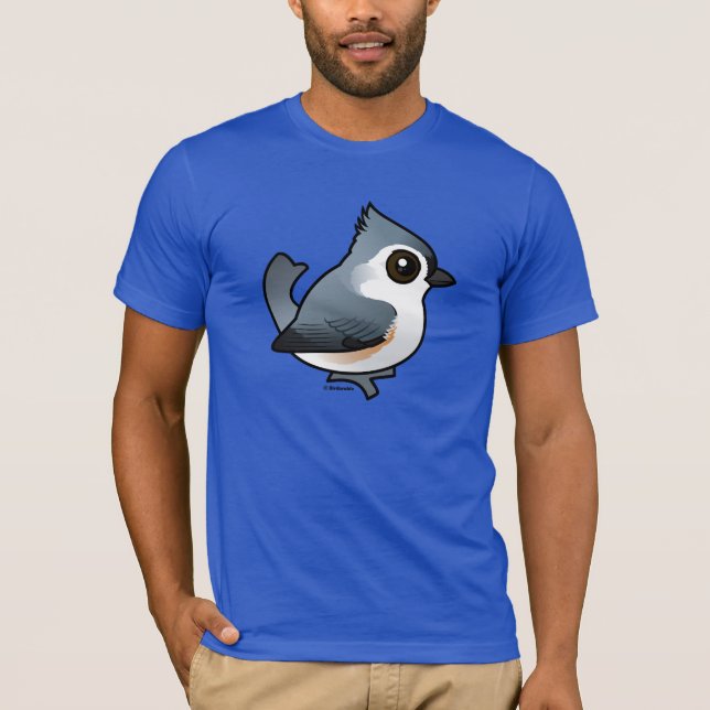 Camiseta Tufted Titmouse (Anverso)