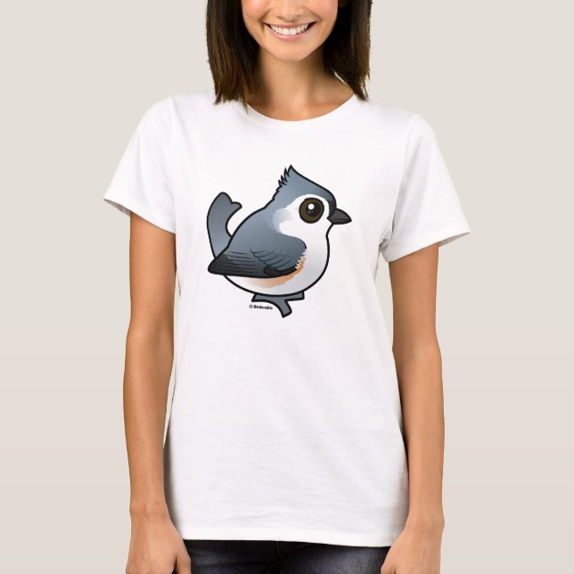 Camiseta Tufted Titmouse (Anverso)