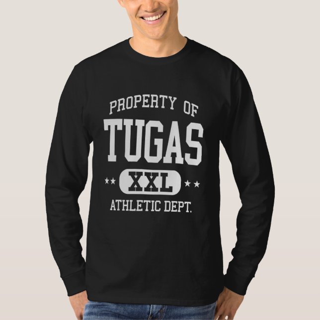 Camiseta Tugas Retro Athletic Property Dept (Anverso)