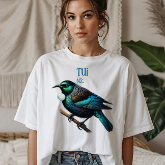 Camiseta Tui - Ave Nativa de Nueva Zelanda