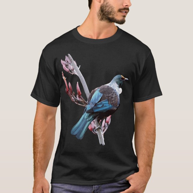 Camiseta Tui de Nueva Zelanda (Anverso)