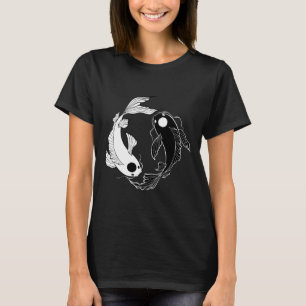 Camiseta Tui Y La Yin Y Yang Koi Fish