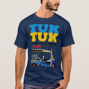 Camiseta Tuk Tuk Bangkok Tailandia Transporte