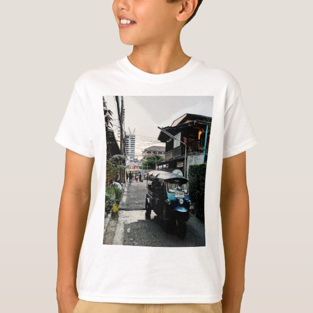Camiseta Tuk Tuk En Bangkok Tailandia (Anverso)