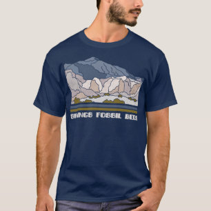 Camiseta Tule Springs Fossil Camas Naturales Monumento Naci