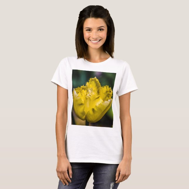 Camiseta Tulip amarillo (Anverso completo)