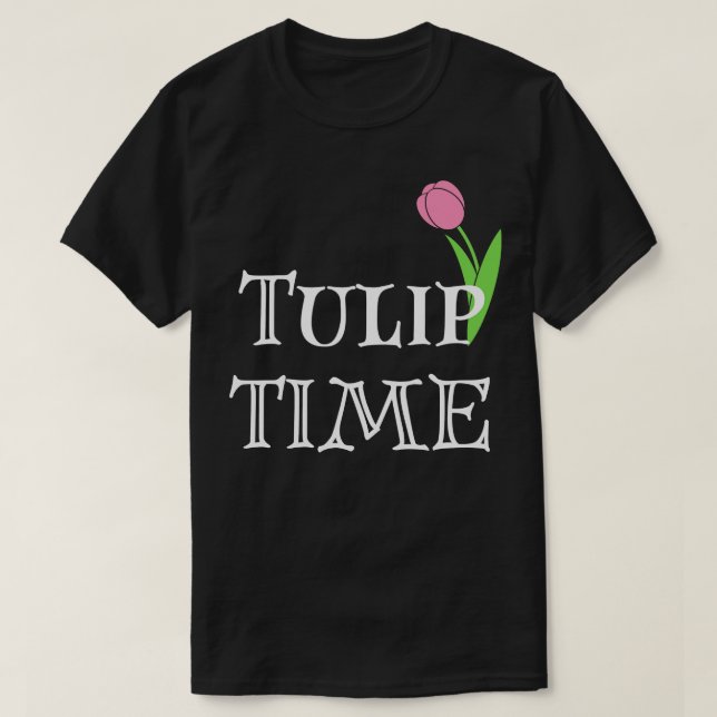 Camiseta Tulip Festival Pella Iowa TShirt 1 (Diseño del anverso)