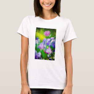 Camiseta Tulip garden, Giverny, Francia