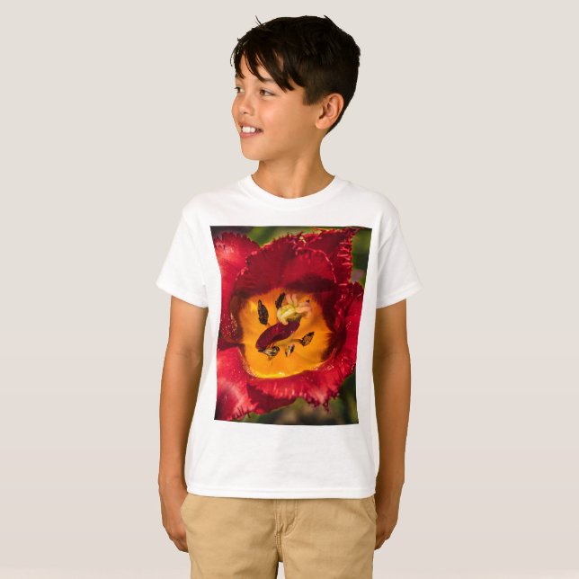 Camiseta Tulip rojo (Anverso completo)
