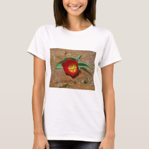Camiseta Tulip rojo primavera