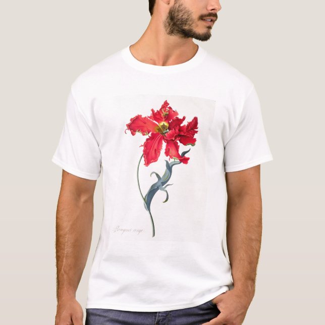 Camiseta Tulipán: Colorete de Perroquet (Anverso)