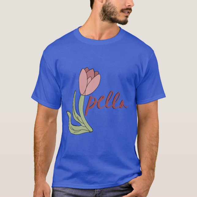 Camiseta tulipán de pella (Anverso)