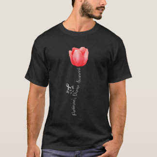 Camiseta Tulipán de sensibilización sobre la enfermedad de