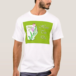Camiseta Tulipán día 13 de mayo feliz