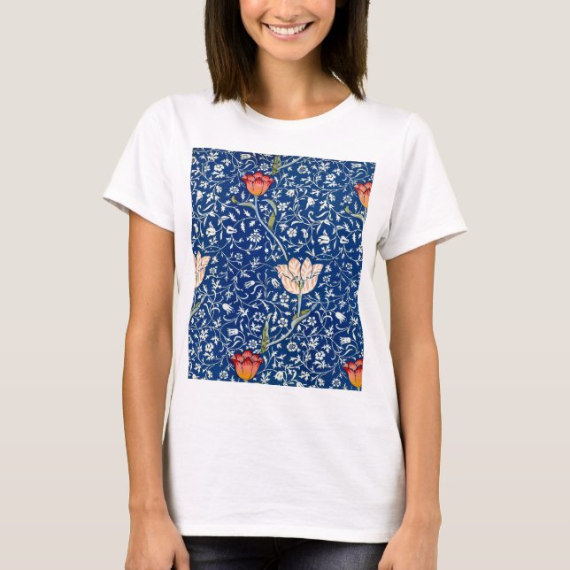 Camiseta Tulipán, William Morris (Anverso)
