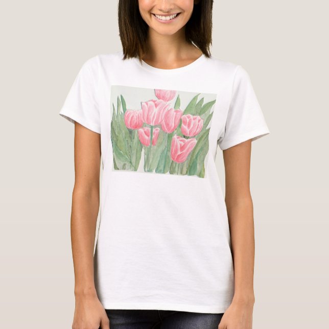 Camiseta Tulipanes (Anverso)