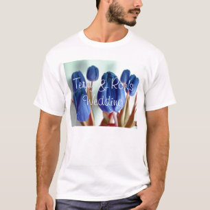 Camiseta Tulipanes azules