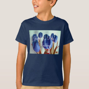 Camiseta Tulipanes azules