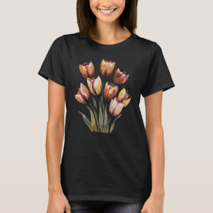 Camiseta Tulipanes Boho