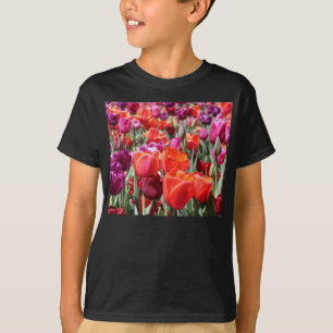 Camiseta Tulipanes cálidos de caída