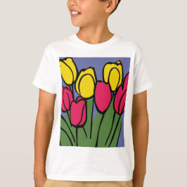 Camiseta Tulipanes de primavera