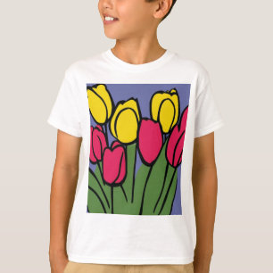 Camiseta Tulipanes de primavera