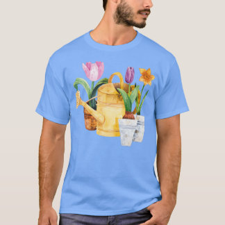 Camiseta Tulipanes de prirosis de primavera y narciso