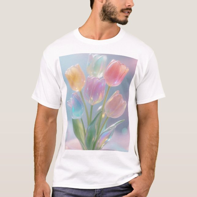 Camiseta "Tulipanes del sueño irlandés (Anverso)