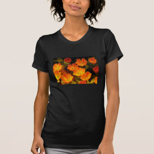 Camiseta Tulipanes Naranjas