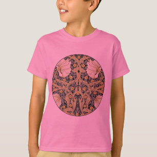 Camiseta Tulipanes Pimpernel Arte Botánico de William Morri