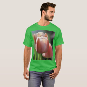 Camiseta Tulipanes rosados
