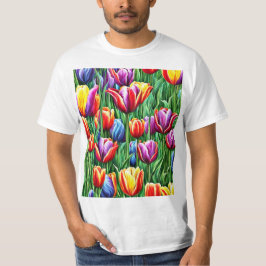 Camiseta Tulipanes Surrealistas