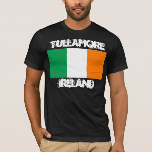 Camiseta Tullamore, Irlanda con bandera irlandesa