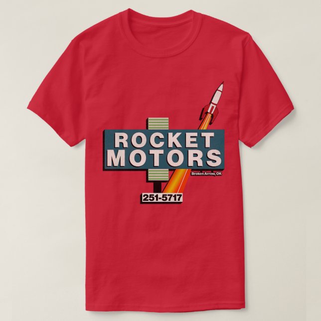 Camiseta Tulsa de distribución automática de motores de coh (Diseño del anverso)
