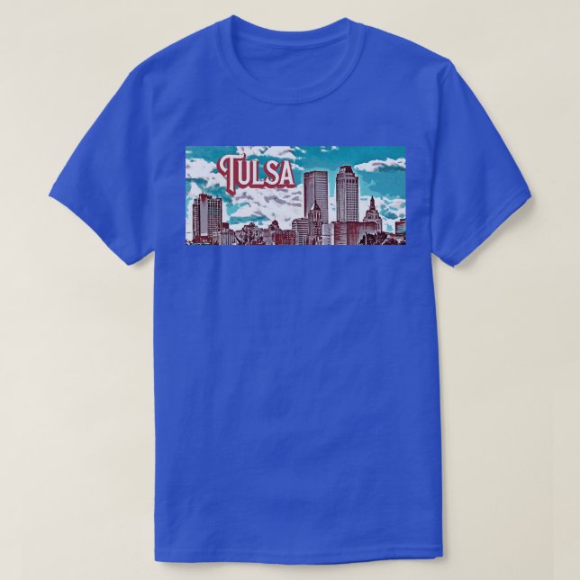 Camiseta Tulsa Oklahoma (Diseño del anverso)