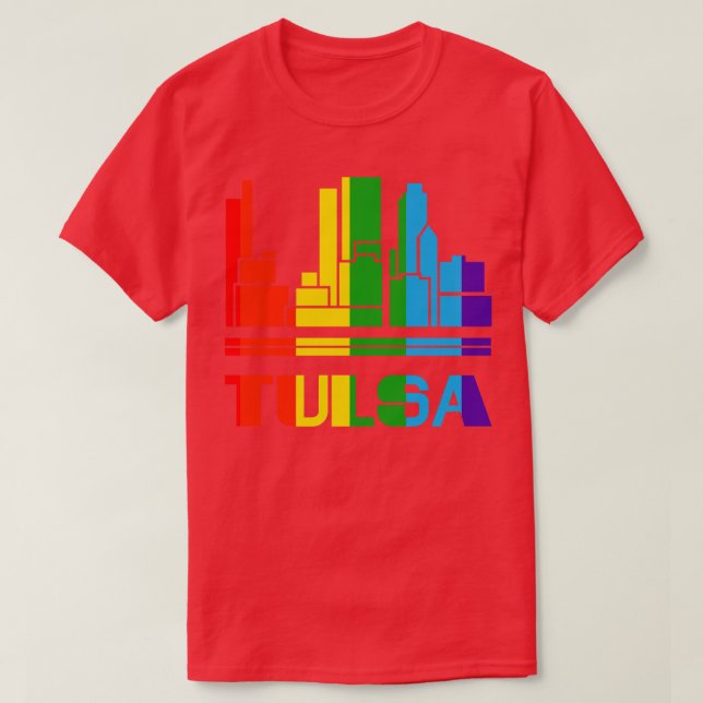 Camiseta Tulsa Pride Tulsa LGBT Gift LGTB Tee Pr (Diseño del anverso)