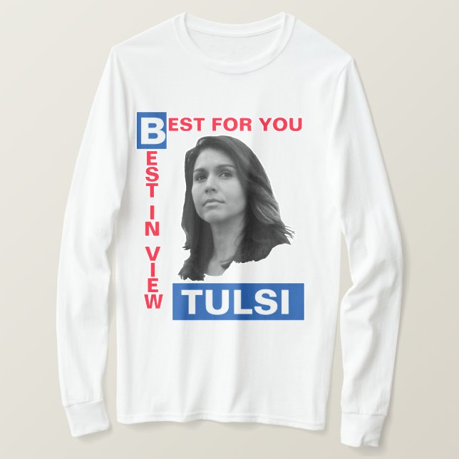 Camiseta Tulsi Gabbard 2020 (Anverso del diseño)