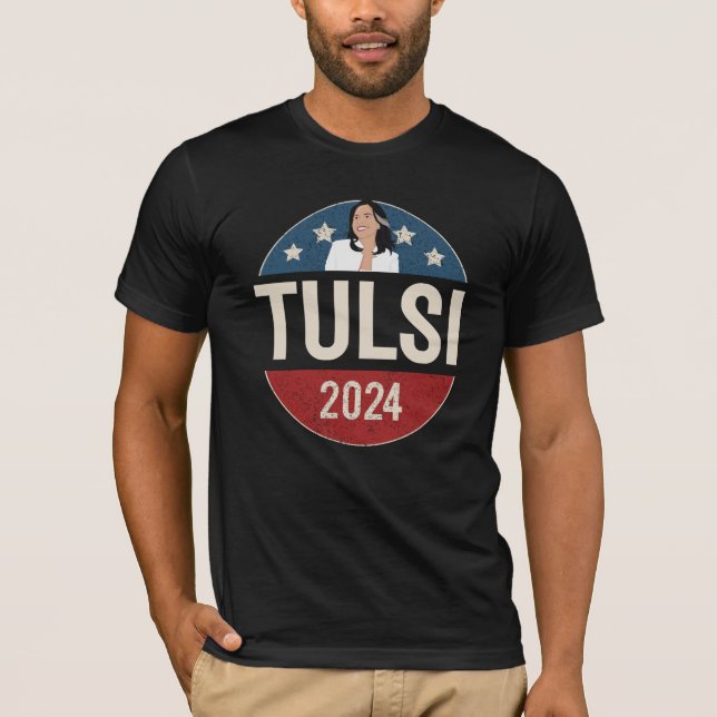 Camiseta Tulsi Gabbard para el presidente 2024 (Anverso)