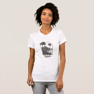 Camiseta Tulum México Destino de Viaje Antiguo Ruina Maya
