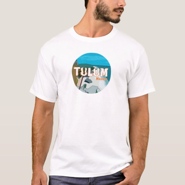 Camiseta Tulum Mexico Gran Idea de Regalo (Anverso)