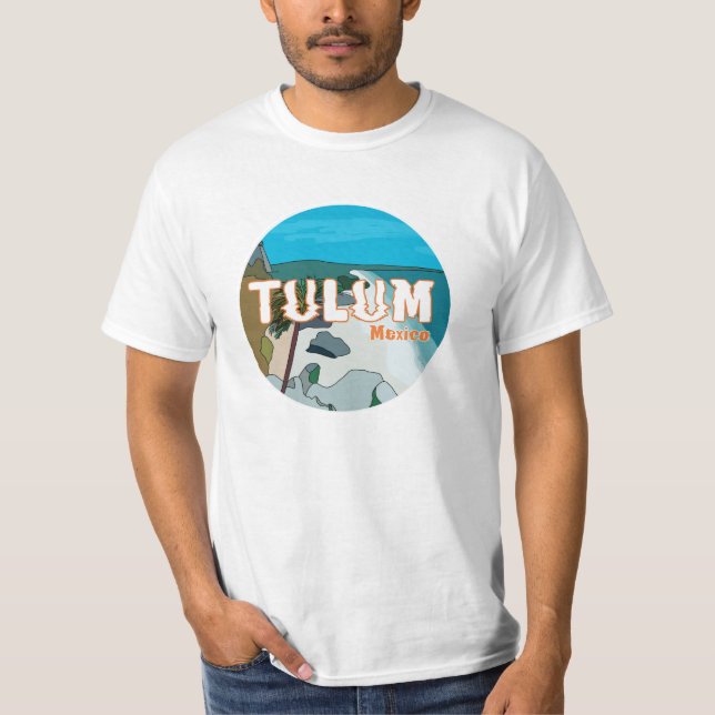 Camiseta Tulum Mexico Gran Idea de Regalo (Anverso)