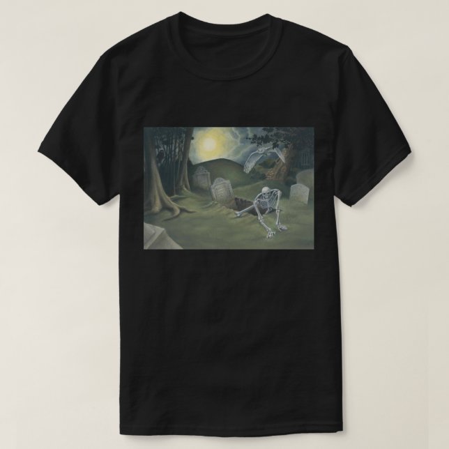 Camiseta Tumba Abierta (Diseño del anverso)
