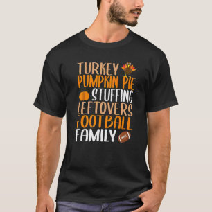 Camiseta Tumba de Acción de Gracias, Turquía, rellenando la