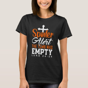 Camiseta Tumba de alerta de spoiler fue Chris religioso vac