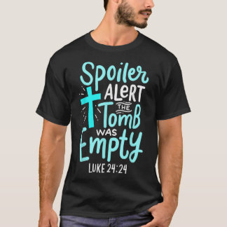 Camiseta Tumba de alerta de spoiler fue Chris religioso vac