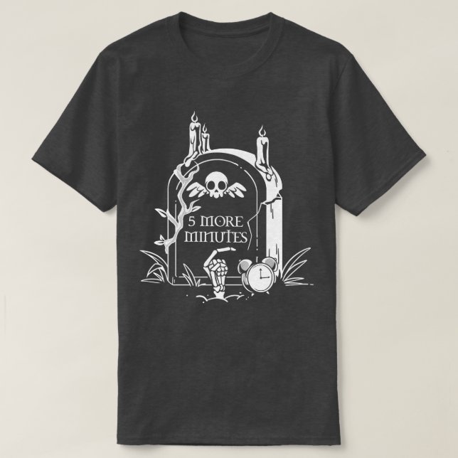 Camiseta Tumba de cinco minutos más de Tobe Fonseca (Diseño del anverso)